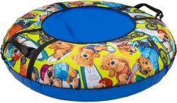 Тюбинг-ватрушка Тяни-Толкай 73см ОКСФОРД BEAR (С камерой), ТТ.002VR8 - фото