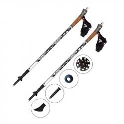 Палки для скандинавской ходьбы KV+ ADULA, телескопические, 3 секции 135 cm - фото