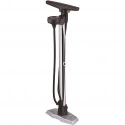 Насос напольный Giyo GF-54E , универсальная насадка, манометр 2,5", серебристый - фото