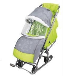 Санки-коляска комбинированная НИКА Наши детки 4-1 - фото