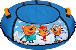 Тюбинг 90 см с рисунком Три кота - фото