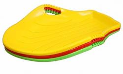 Санки Снежный скат, цвет в ассортименте - фото