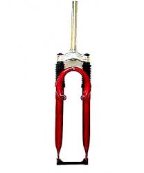 Вилка HLW-992H 26",сталь., красн. - фото
