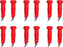 Наконечники для лыжероллеров KV+ Tip vid for rollski, 8.5 mm, 6 пар - фото