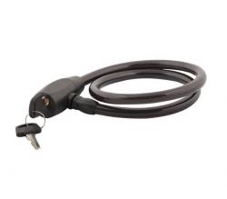 Замок, трос спиральный диам.12х80см - фото