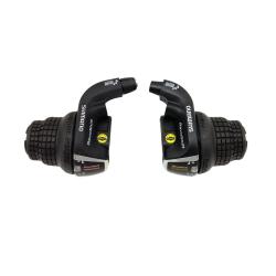 Шифтеры Shimano Tourney RS35, лев/пр, 3x7ск - фото