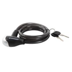 Замок 27225B трос с ключом - фото