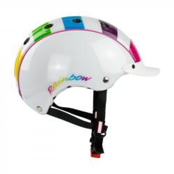Шлем велосипедный CASCO Mini 2 Rainbow - фото