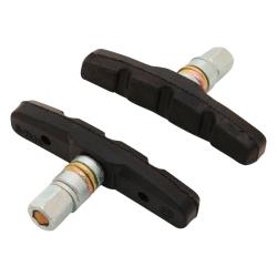 Колодки тормозные  V-brake, резьбовые 70мм\пара - фото