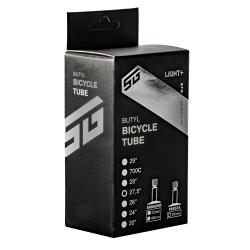 Камера велосипедная STG Light+, 27.5Х1.95/2.3, бутил, велониппель 48 мм, (упак.: коробка) - фото
