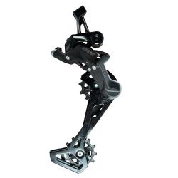 Переключатель задний Microshift Advent RD-M619L, 9 скоростей, длинная лапка, черный - фото