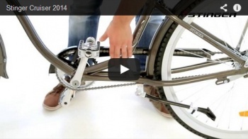Видеообзор дорожного велосипеда Stinger Cruiser