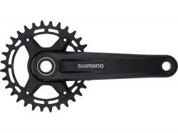 Система Shimano MT510-1, 12ск, 170мм, ин.вал, 34T без каретк., для CL:52мм, цв. Черный, EFCMT5101CXA4L - фото