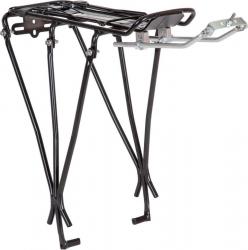 Багажник модель STG HS-H019, диск. тормоз, алюминий, черный - фото