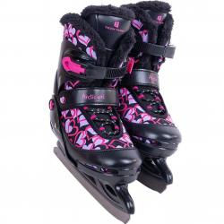 Коньки детские раздвижные Tech Team Arctic Girl 2023 - фото