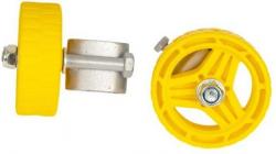 Кронштейн 40 с колесами на детские санки УС40К - фото