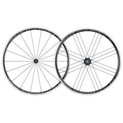 Комплект колёс шоссейный Campagnolo Khamsin, клинчер, черный - фото