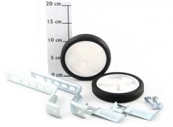 Зап. части. Доп поддерживающие колеса с кронштейном для велосипеда 12"- 20" цена за пару - фото