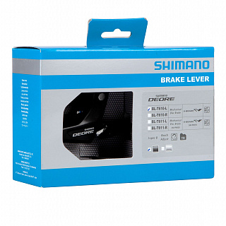 Ручка тормозная Shimano Deore, T610, левый, v-brake - фото