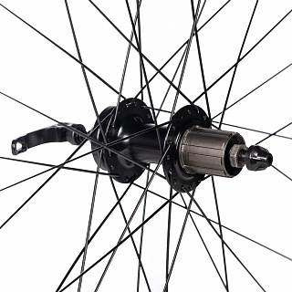 Колесо 28" заднее 32 спицы двойной обод втулка SF B27F - фото