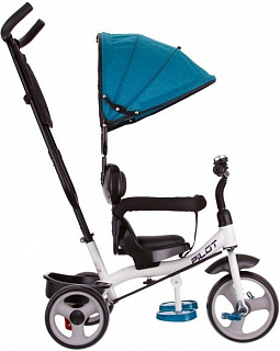 Велосипед трехколесный Pilot PT1, с ручкой управления - фото