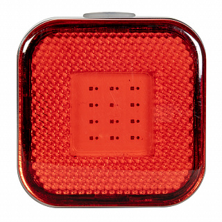 Фонарь задний STG BC-TL5481, 30 lm, 350mAh, USB, черный - фото