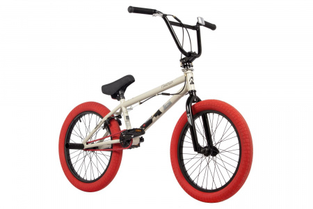 Велосипед Novatrack BMX Crow 20" (2024) (Велосипед NOVATRACK 20" BMX CROW серый, сталь, рама 20'',  U-BRAKE)
