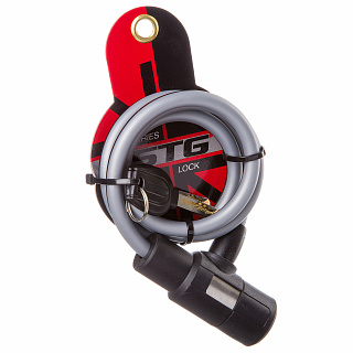 Велозамок STG TY580-1 на ключе 10мм х 100см - фото