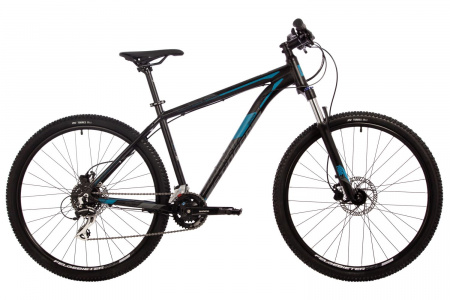Велосипед Stinger Graphite Evo 27.5" (2024) (Велосипед STINGER 27.5" GRAPHITE EVO черный, алюминий, размер 18")