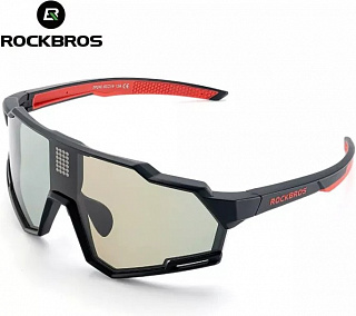 Очки велосипедные ROCKBROS, черные электро фотохромные, RB_14120005001 - фото