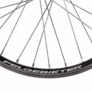 Колесо 20" заднее 28 отв., под трещетку - фото