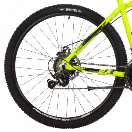 Велосипед Stinger Element Evo 27.5" (2024) (Велосипед STINGER 27.5" ELEMENT EVO зеленый, алюминий, размер 18")