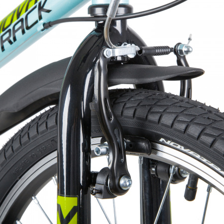 NOVATRACK RACER 20" (2020) (Велосипед NOVATRACK 20" RACER, голубой, сталь, 6 скор., Microshift TS38-6/Shimano, V-Brake)