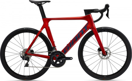 Велосипед Giant Propel Advanced 2 Disc (2022) (Велосипед Giant 22" Propel Advanced 2 Disc, L, красный, 2200090107)