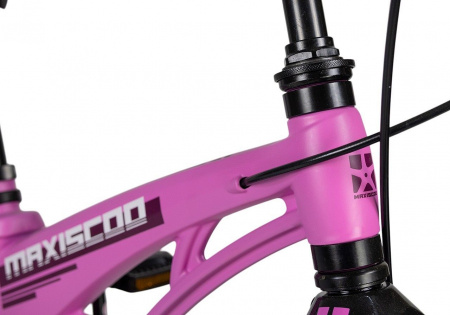 Велосипед Maxiscoo Cosmic Deluxe 18 (2025) (Велосипед Maxiscoo COSMIC 2025 DELUXE 18" Розовый Матовый, MSC-C1843D)