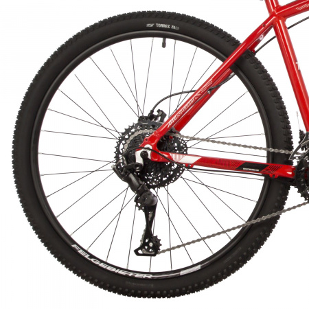 Велосипед Stinger Graphite Comp 27.5" (2023) (Велосипед STINGER 27.5" GRAPHITE COMP красный, алюминий, размер 18")