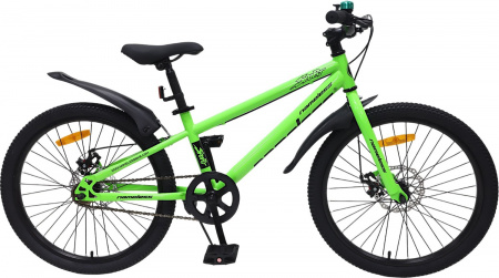 Велосипед Nameless Sport D 22 (2025) (Велосипед NAMELESS SPORT D 22", рама 11" зеленый неон/черный)