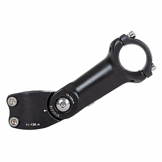 Вынос регулируемый STG AS-271, под руль 31.8 мм, 125 мм, алюминий, черный - фото