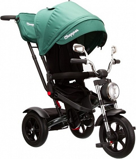 Велосипед трехколесный Chopper CH1-2 с ручкой управления - фото