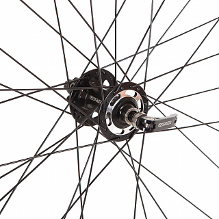 Колесо 27,5" переднее 32 спицы двойной обод - фото