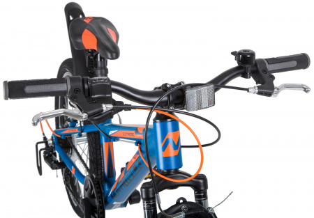 NOVATRACK EXTREME 20" (2020) (Велосипед NOVATRACK 20" EXTREME, синий, алюм., 7 скор., Shimano/MICROSHIFT V-BRAKE)