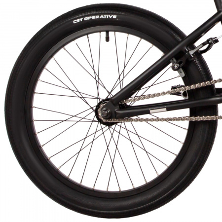 Велосипед Novatrack BMX Zodiac 20 (2025) (Велосипед NOVATRACK 20" BMX ZODIAC, чёрный, сталь , рама 19", U-BRAKE)