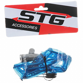 Замок STG, трос спиральный, с ключом диам.3,5х80см - фото