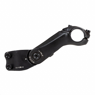 Вынос регулируемый STG AS-272, под руль 25.4 мм, 125 мм, алюминий, черный - фото