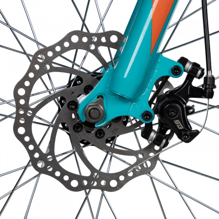 Велосипед NOVATRACK EXTREME Disc 20" (2021) (Велосипед NOVATRACK 20" EXTREME черный,  сталь, 6 скор., Shimano TY21/Microshift TS38, дисковый торм)