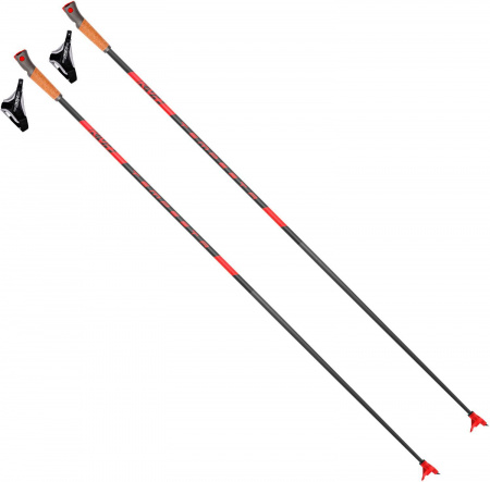 Палки лыжные KV+ Tempesta 100% Carbon Cross Country Pole, 23P006 (Палки лыжные KV+TEMPESTA 100% Carbon, cross country pole 172.5 cm, 23P006)