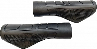 Грипсы STG HL-G331, 133 мм, черный - фото