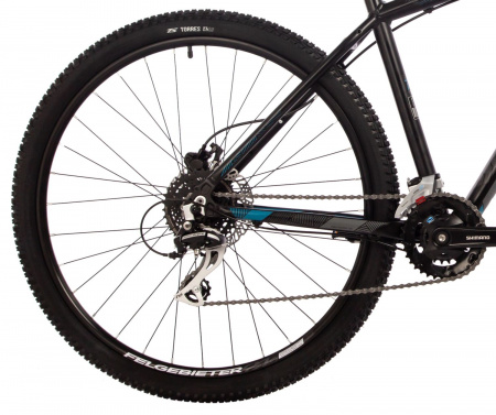 Велосипед Stinger Graphite Evo 27.5" (2024) (Велосипед STINGER 27.5" GRAPHITE EVO черный, алюминий, размер 18")