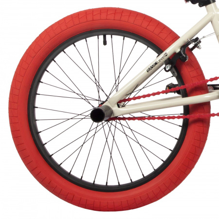 Велосипед Novatrack BMX Crow 20" (2024) (Велосипед NOVATRACK 20" BMX CROW серый, сталь, рама 20'',  U-BRAKE)