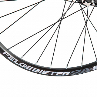 Колесо 24" заднее 32 спицы под диск 6 болтов - фото